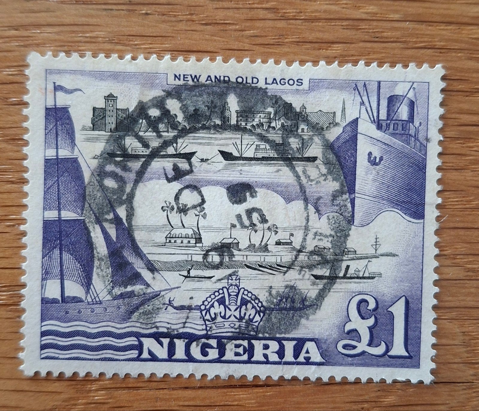 Engelse kolonie Nigeria S.G. 80 gebruikt, Verzenden, 1990 tot 2000