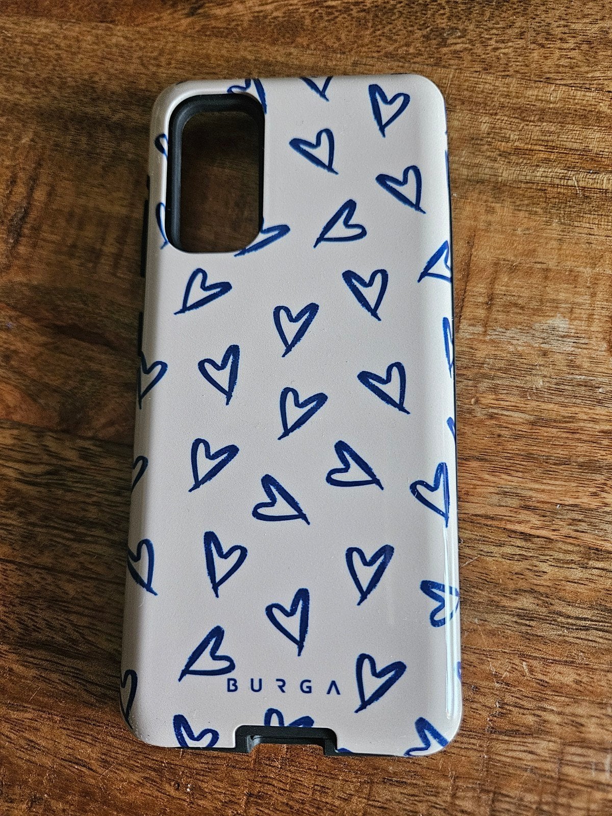Burga telefoonhoesje samsung S20 met hartjespatroon, Ophalen of Verzenden, Nieuw, Overige modellen, Hoesje of Tasje