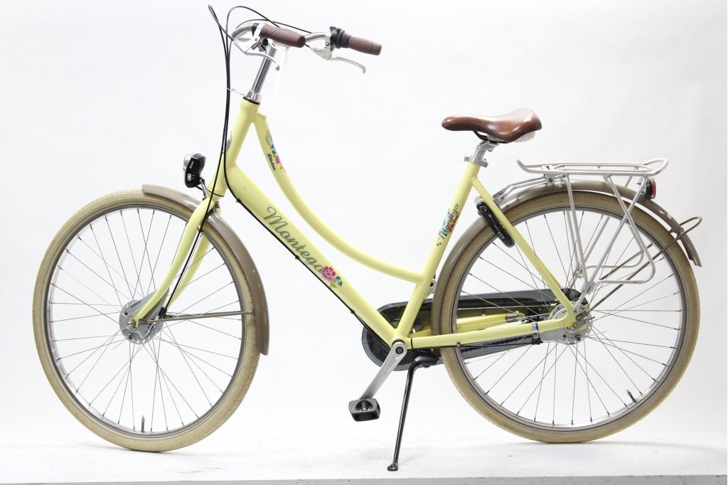 Montego Divine N3 Geel 55cm dames stadsfiets, Fietsen en Brommers, Fietsen | Dames | Damesfietsen, Overige merken, Gewoonfietsen