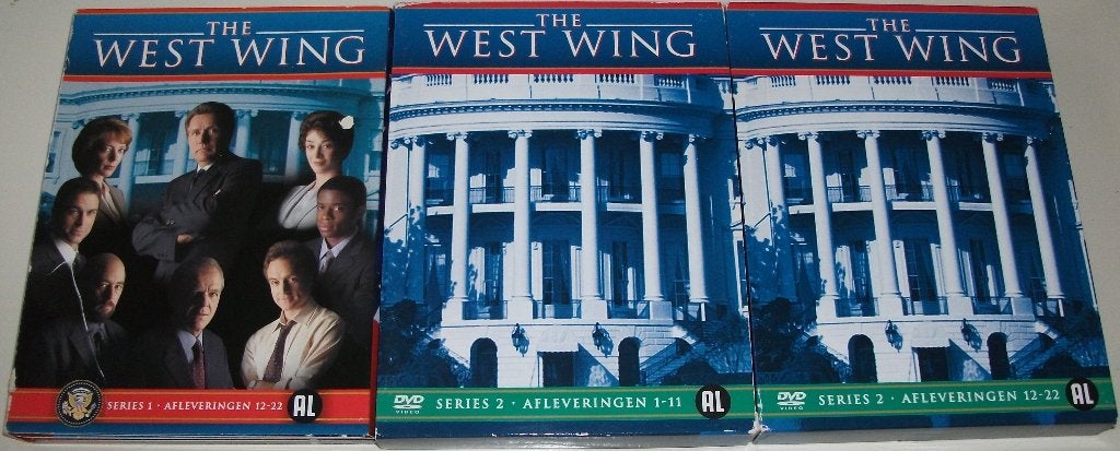 TV-Serie *** WEST WING *** Seizoen 1 + 2, Alle leeftijden, Nederlands, Ophalen of Verzenden, Gebruikt