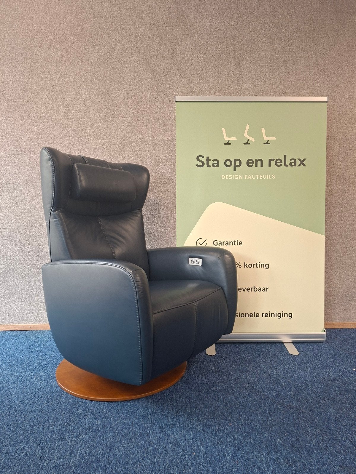 sta op relax fauteuil Prominent Sorisso extra luxe op accu🔋
