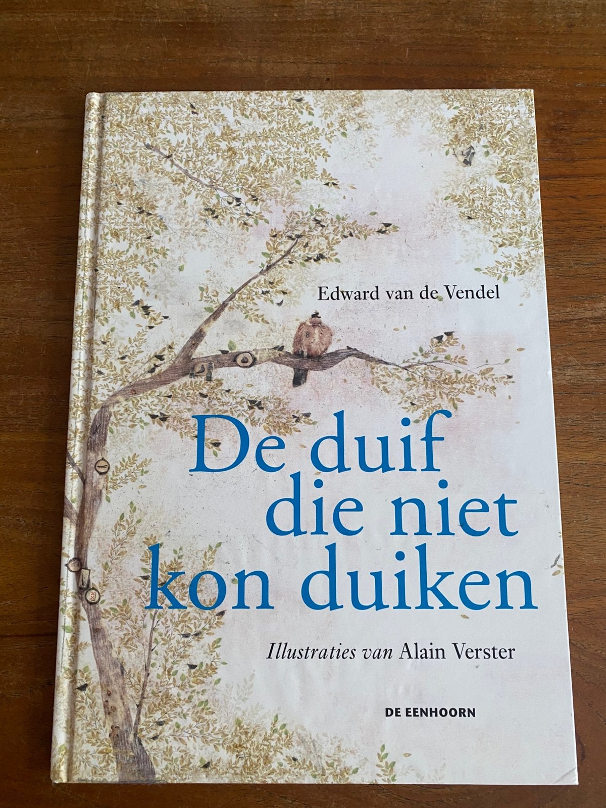 De duif die niet kon duiken - Edward van de Vendel, Ophalen of Verzenden, Gelezen, Edward van de Vendel, Prentenboek