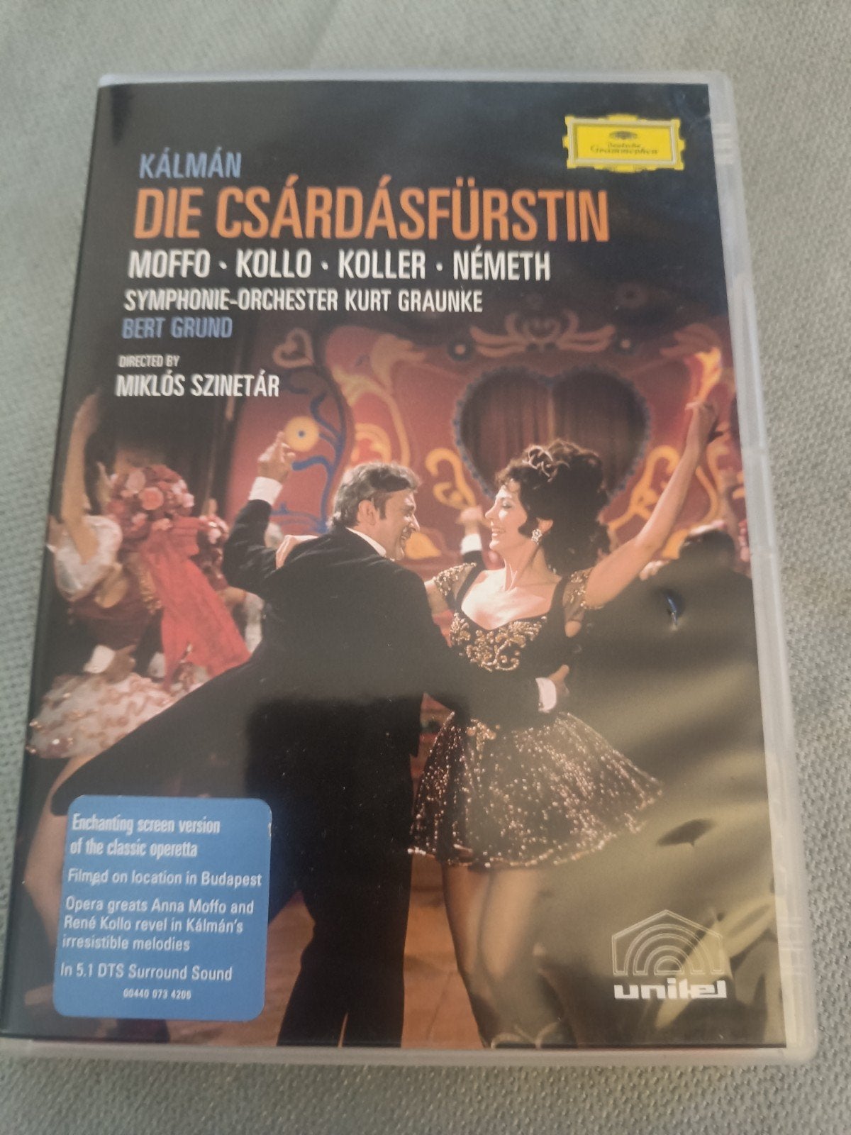 Kálmán: Die Csárdásfürstin - Klassieke Operette DVD, Alle leeftijden, Duits, Ophalen of Verzenden, Concert