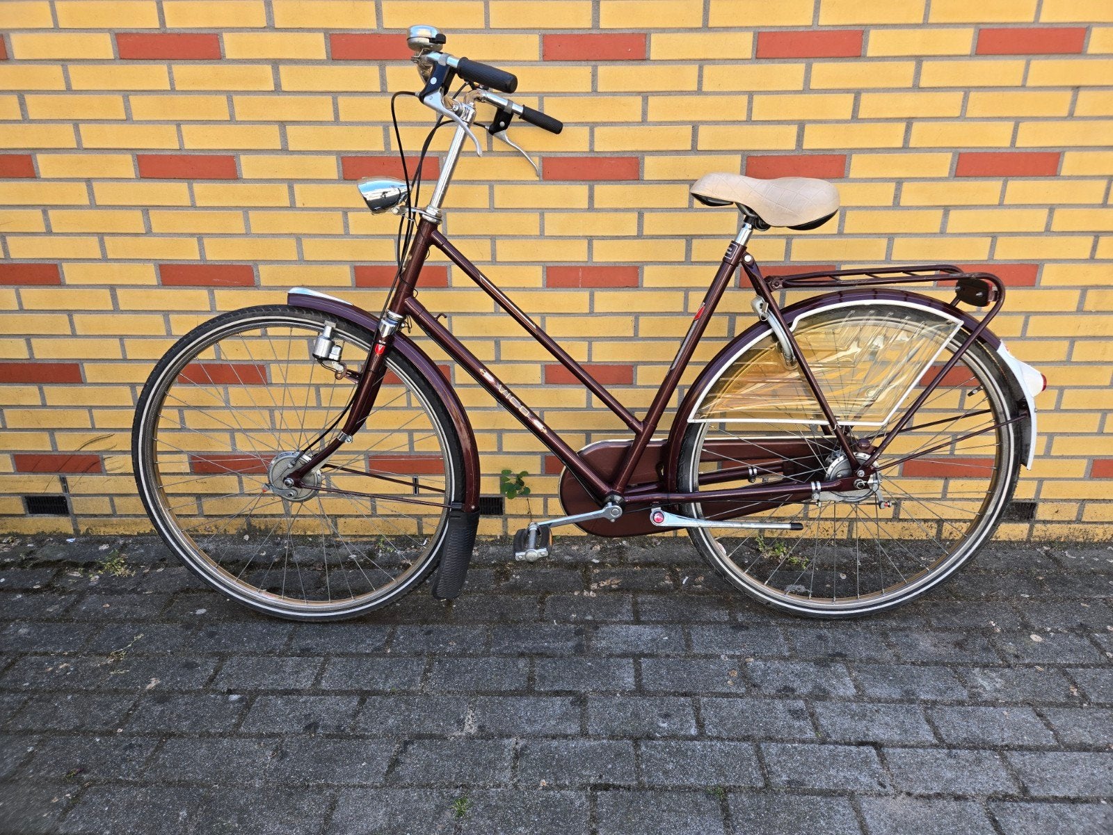 Vico (Gazelle) Damesfiets 28 inch, 3 versnellingen, 1984, Fietsen en Brommers, Ophalen, Gebruikt, Versnellingen, 56 cm of meer