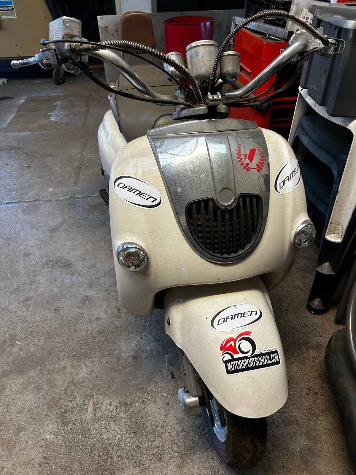 Retro scooter - loop of sloop!, Ophalen, Gebruikt, Benzine, Overige merken