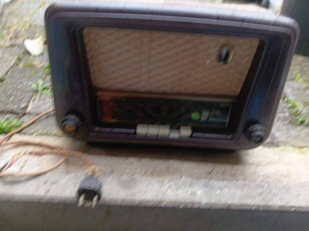 Vintage Radio - Vermoedelijk jaren '50 - Voor de liefhebber, Ophalen