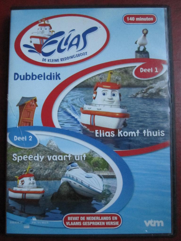 Elias - De Kleine Reddingsboot - Elias komt thuis & Speedy V, Alle leeftijden, Ophalen of Verzenden, Zo goed als nieuw, Avontuur