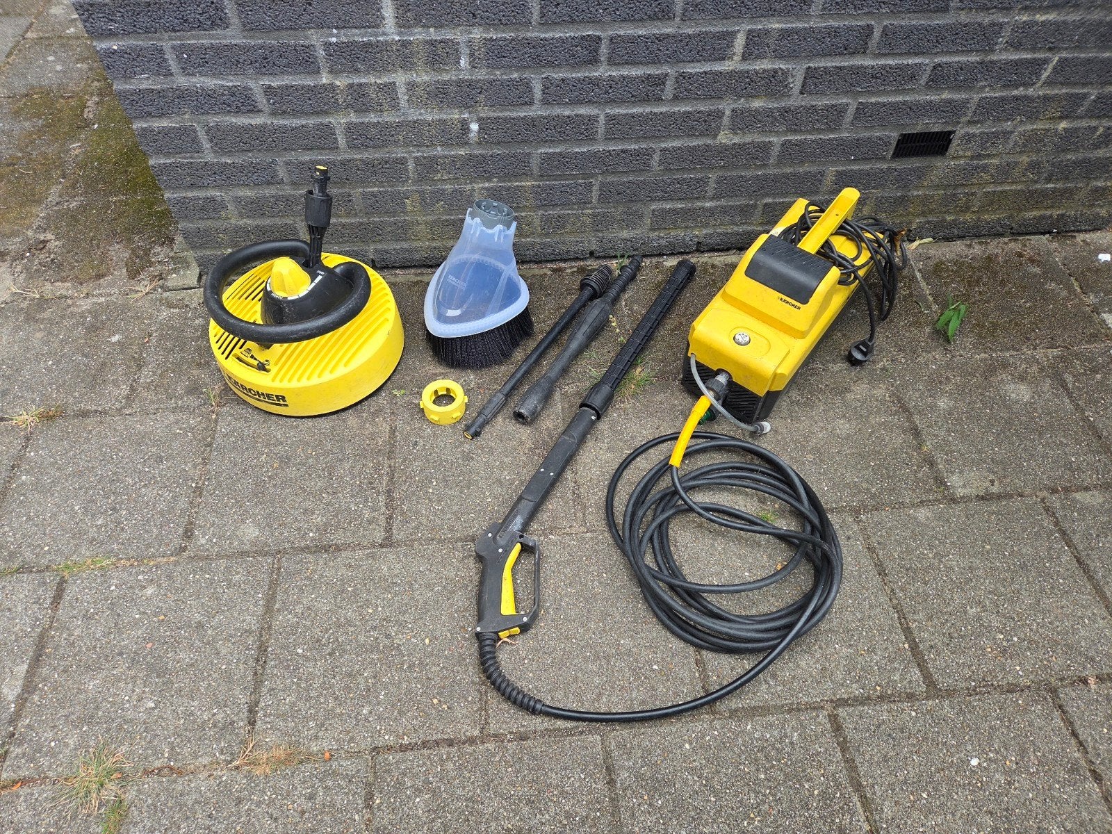 Kärcher hogedrukreiniger, Tuin en Terras, Hogedrukreinigers, Ophalen, Gebruikt, Elektrisch