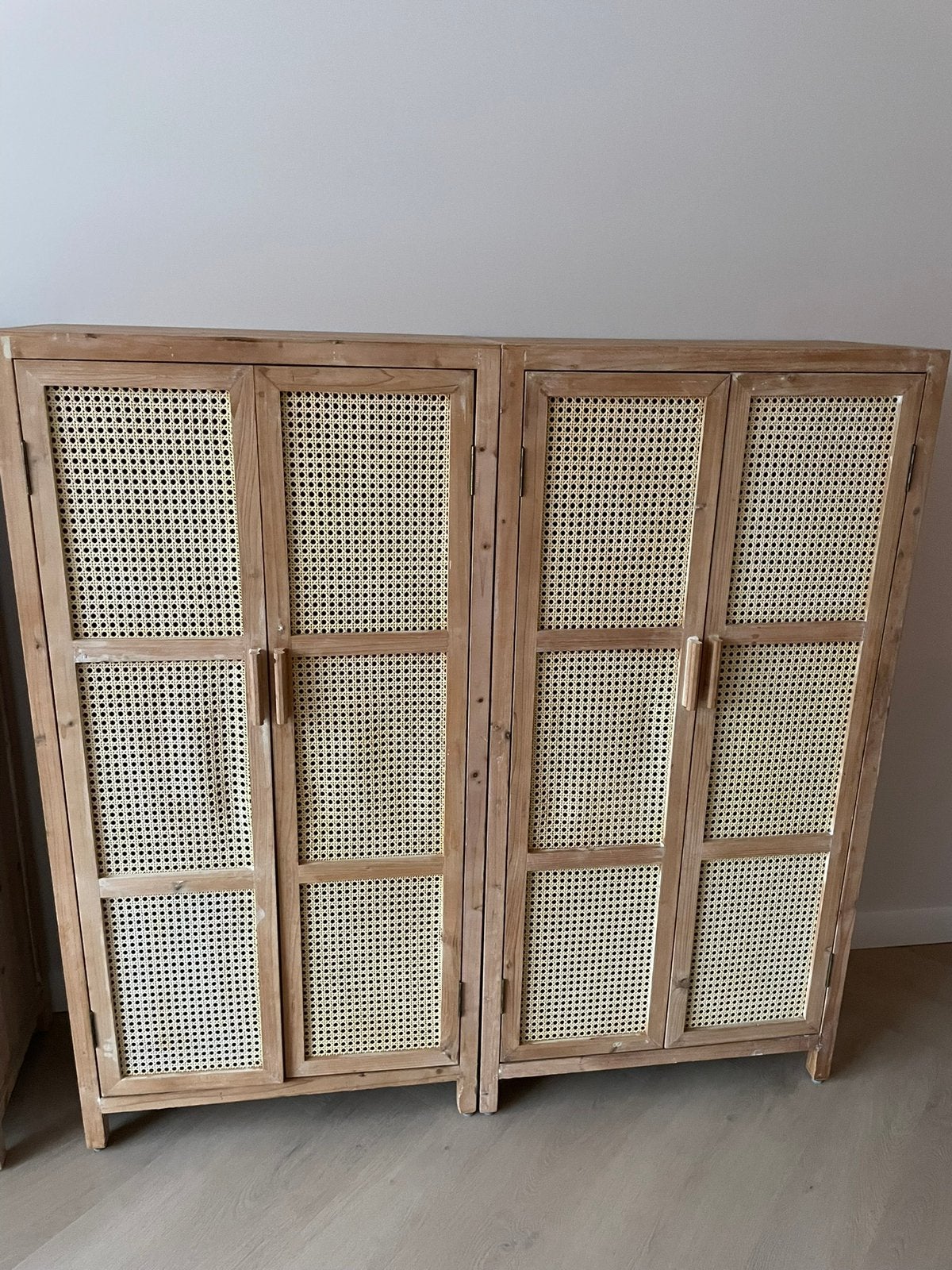 Webbing kast Bandung 2 stuks, Ophalen, Gebruikt