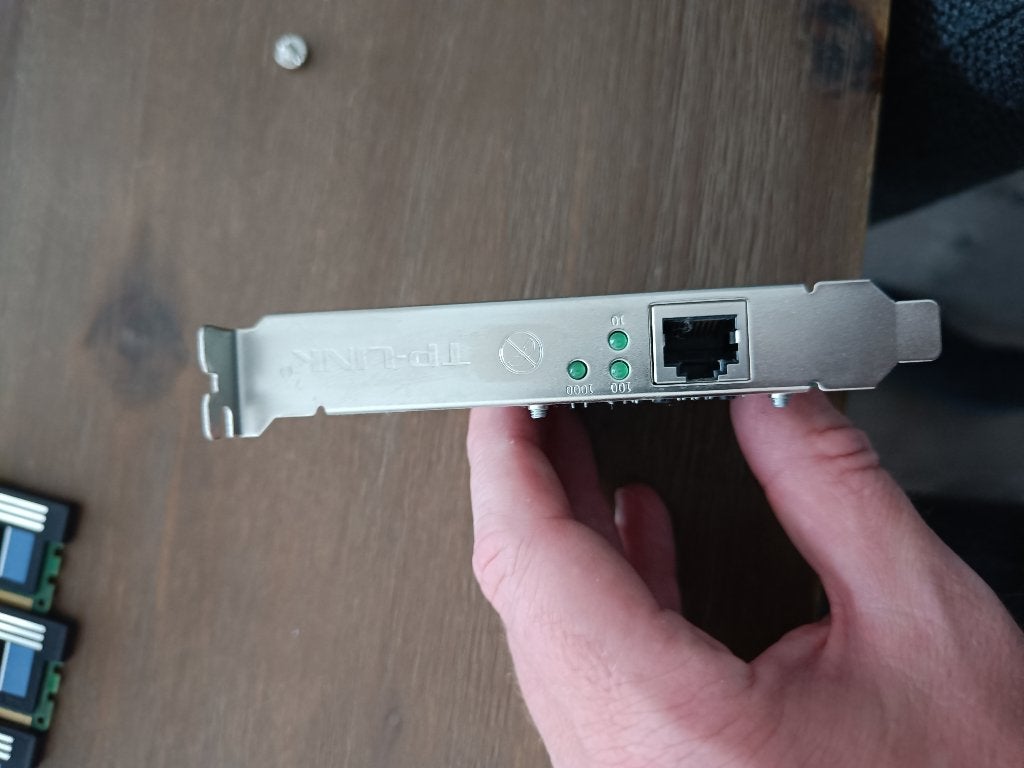 Tp link netwerkkaart 1gbs, Ophalen of Verzenden, Gebruikt, Intern, TP-Link