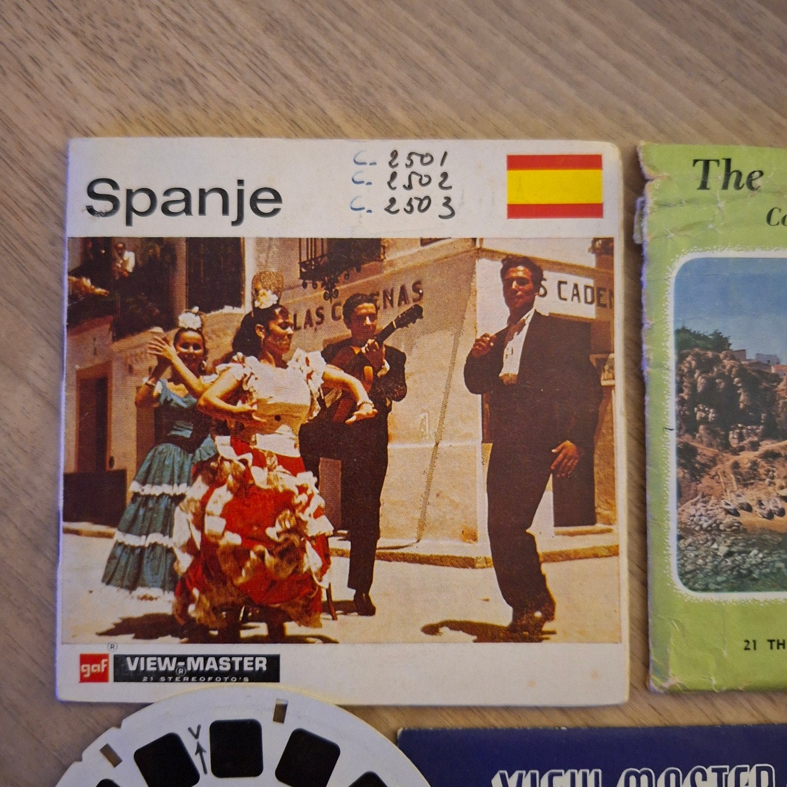 Vintage View-Master Reels - Spanje & Costa Brava, Ophalen of Verzenden