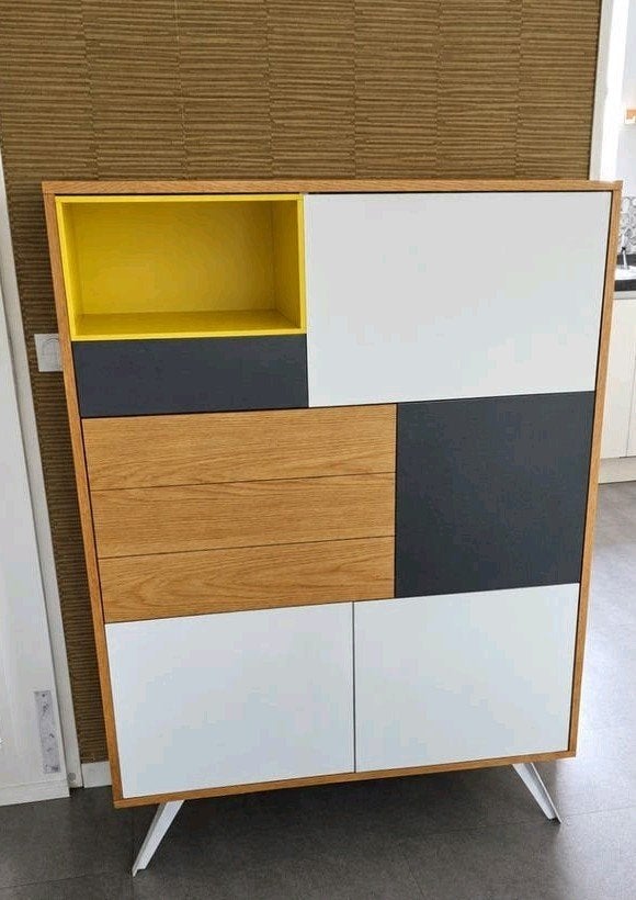 Wandkast van het merk Zuiver, Ophalen, Gebruikt, 100 tot 150 cm, 100 tot 150 cm