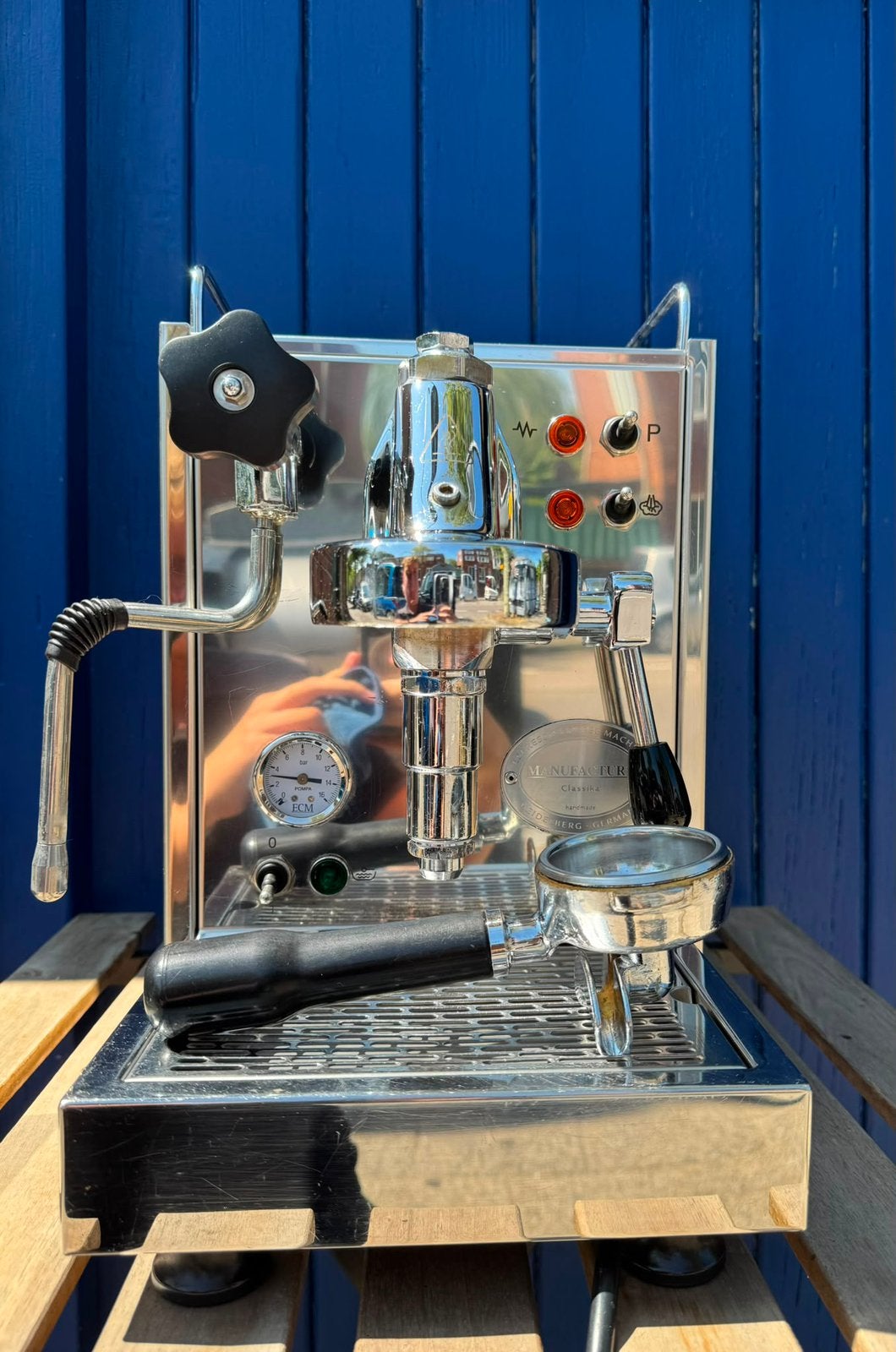 ECM Classika E61 espressomachine +onderhoudsbeurt + garantie, Witgoed en Apparatuur, Koffiezetapparaten, Espresso apparaat, 10 kopjes of meer