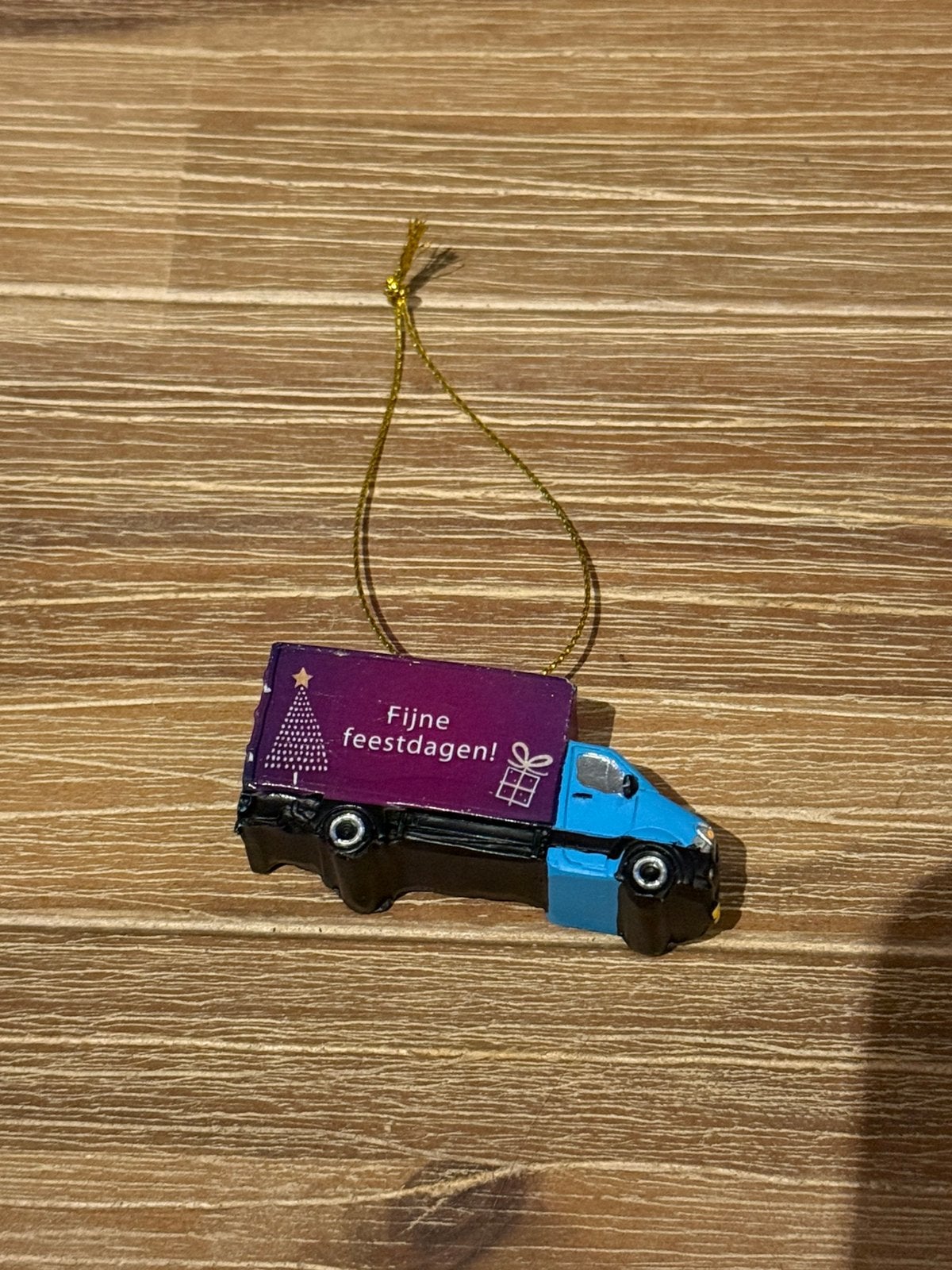 Albert Heijn AH bezorgbus bus kerstbal kerst bal ornament, Albert Heijn, Ophalen of Verzenden