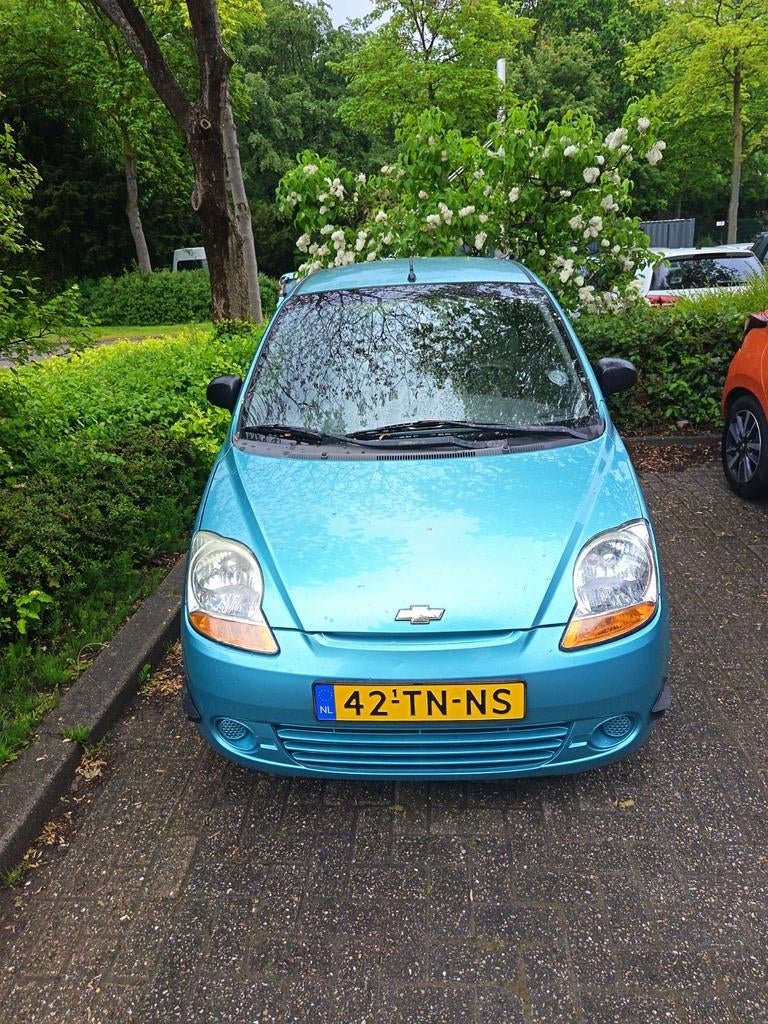Chevrolet Matiz 0.8 2006 Blauw, Auto's, Voorwielaandrijving, Stof, Blauw, Origineel Nederlands