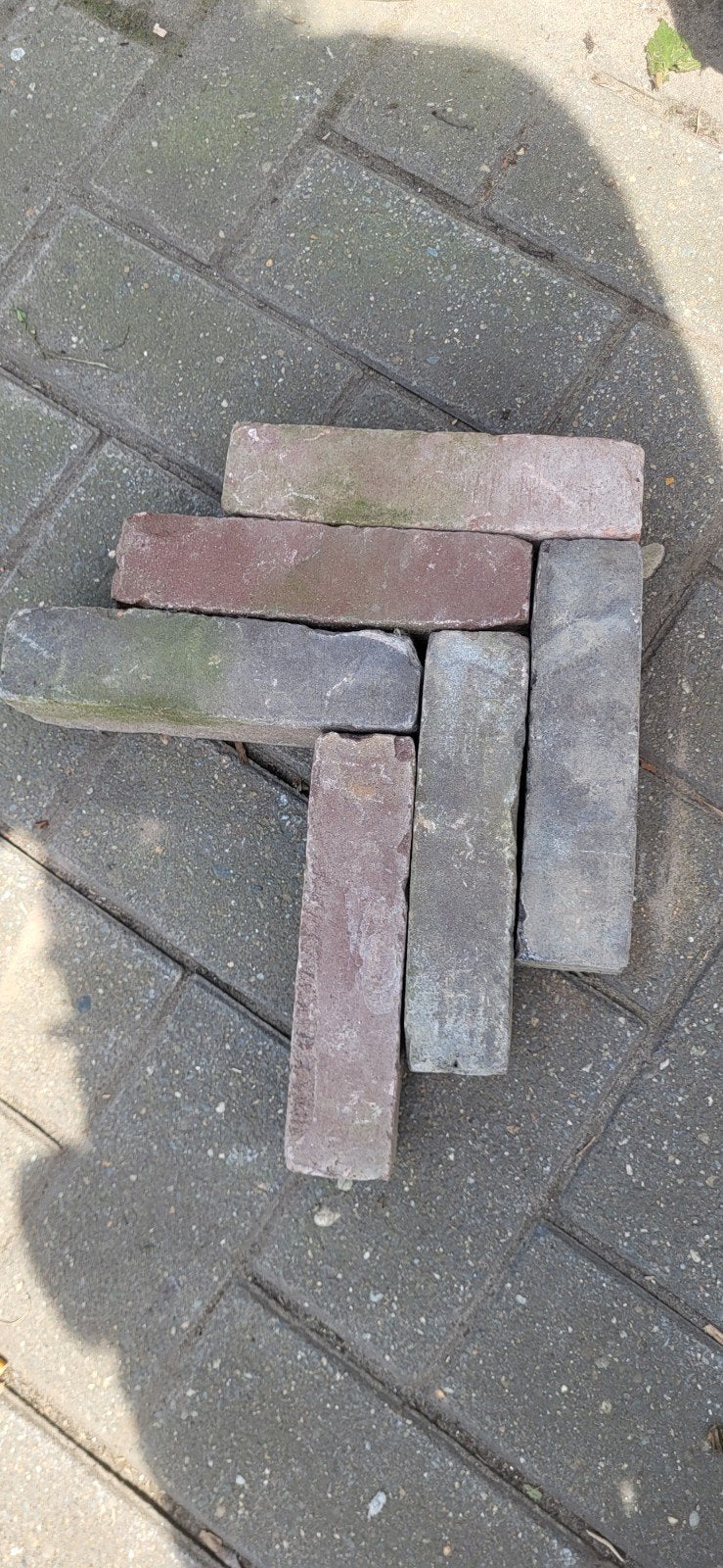 Gebakken 5 duimers maatvast, Ophalen of Verzenden, Gebruikt, Beton
