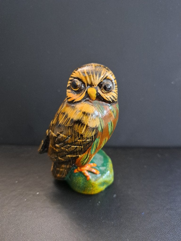 Uil Beeldje.  Gelakt, Ophalen of Verzenden, Zo goed als nieuw, Dier