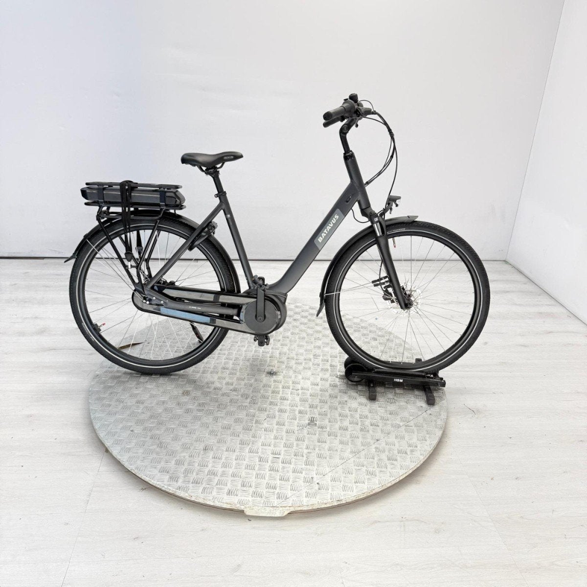 Batavus Altura CP | 1772Km | 400Wh Dames SMOKINGBLACK MATT, Ophalen, Gebruikt, -, -