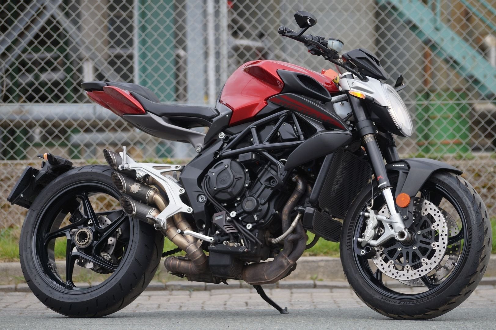 MV AGUSTA BRUTALE 800 (bj 2019) 23,043 km, Motoren, Motorrijbewijs A, Bedrijf, Meer dan 35 kW, 798 cc