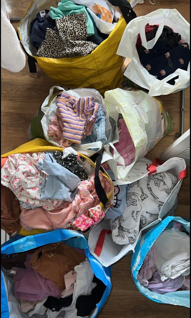 meisjes kleding maat 50/128, Ophalen of Verzenden, Gebruikt, Jongetje of Meisje
