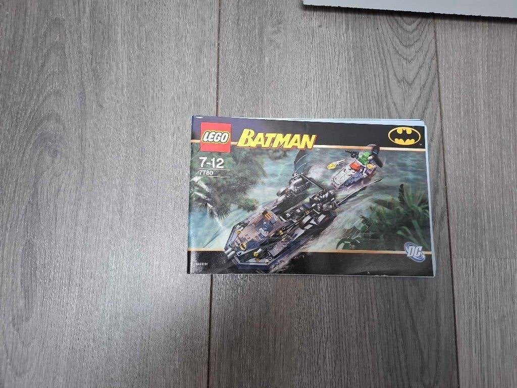 LEGO 7780 - Batman - The Batboat: Hunt for Killer Croc, Compleet, Gebruikt, Overige thema's, Lego