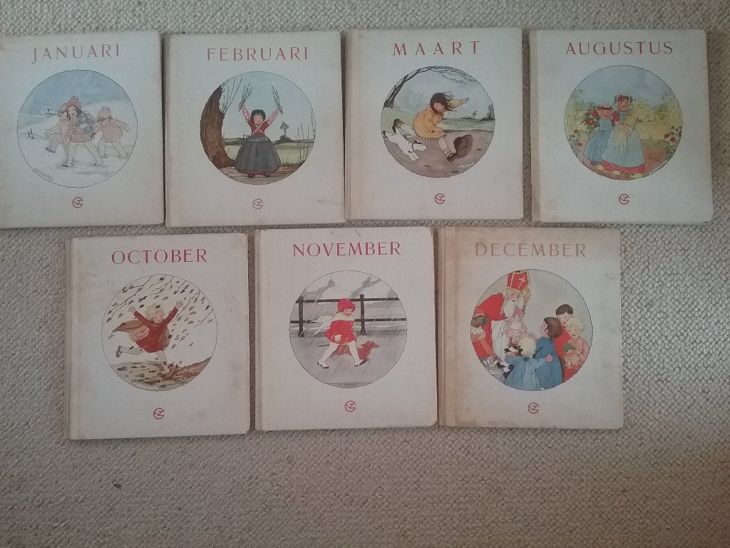 7x Rie Cramer maanden vh jaar (originele uitgaves jrn 30), Ophalen of Verzenden, Gelezen, Fictie algemeen