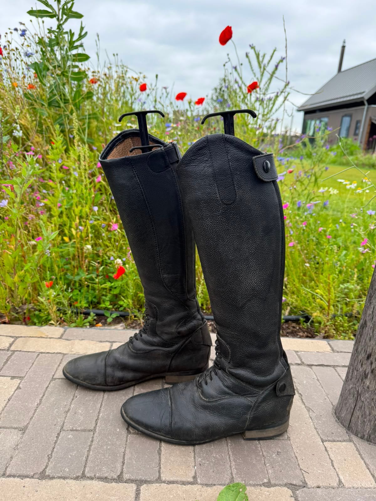 Rijlaarzen, paardrijlaarzen, stallaarzen, Dieren en Toebehoren, Paardrijkleding, Gebruikt, Met stretch, Dressuur, XS