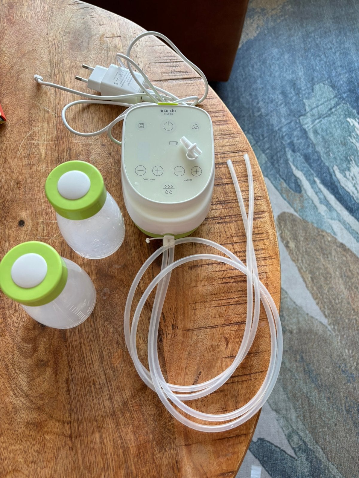 Ardo alyssa double borstkolf, Kinderen en Baby's, Babyvoeding en Toebehoren, Draagbaar, Ophalen of Verzenden, Zo goed als nieuw