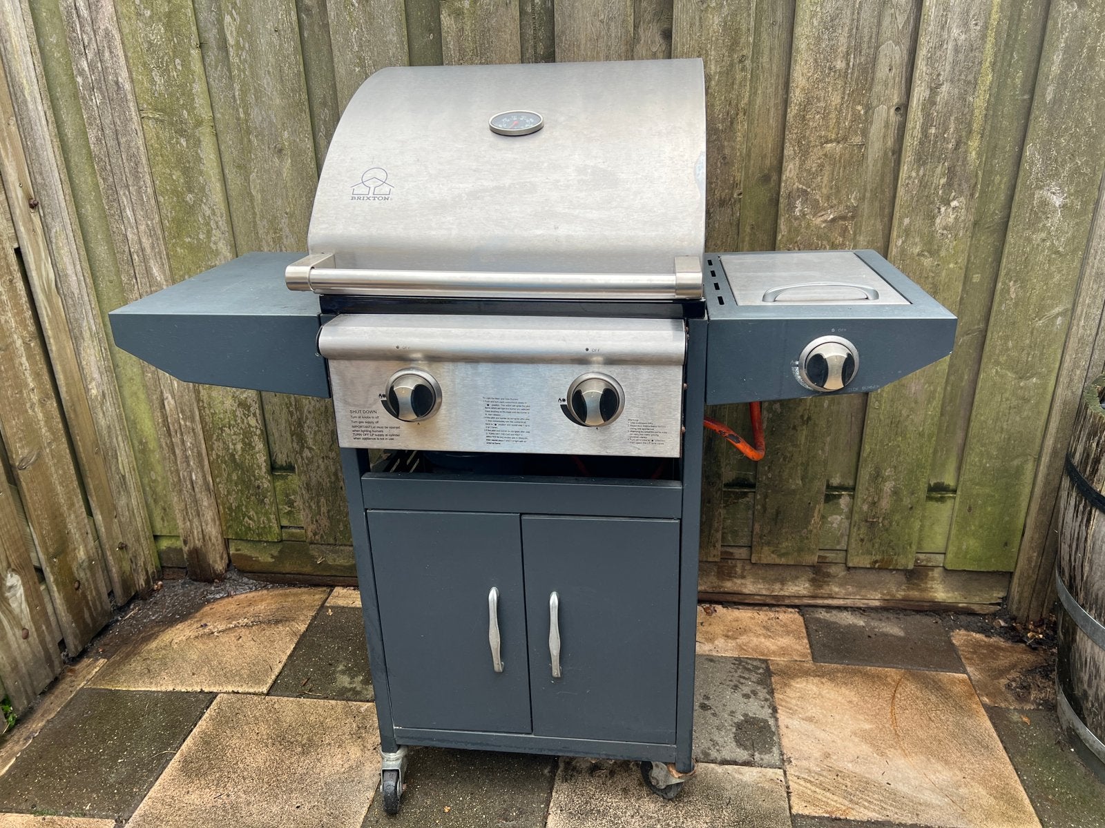 Bbq (gas), Ophalen, Gebruikt