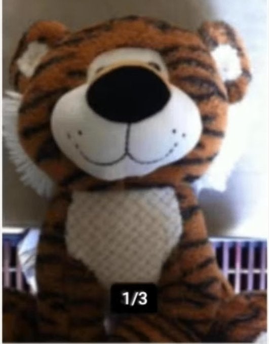 Knuffel Espron tijger H 40 Br 38 cm, Kinderen en Baby's, Speelgoed | Knuffels en Pluche, Overige merken, Overige karakters, Overige typen