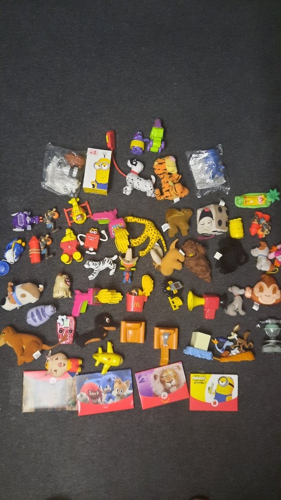 Grote set oude Mac Donald figuren, Ophalen of Verzenden, Zo goed als nieuw