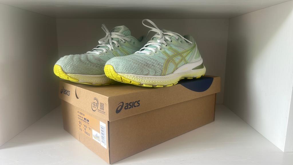 ASICS GEL-NIMBUS 22 Hardloopschoenen maat 40, Ophalen of Verzenden, Groen, Sneakers of Gympen, Zo goed als nieuw