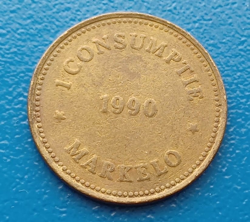 Consumptiepenning Markelo Dieka Kruisweg - 1990, Verzenden, Overige materialen