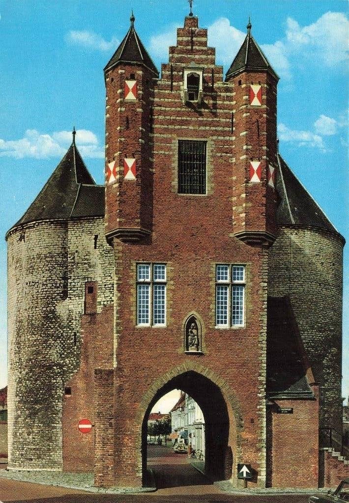 Bergen op Zoom, De Lieve Vrouwe Poort, Ophalen of Verzenden, 1980 tot heden, Ongelopen, Noord-Brabant