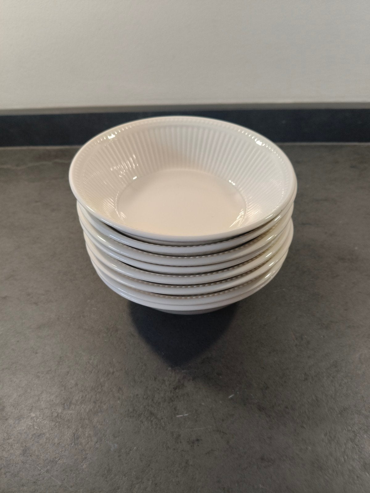 Wedgwood Windsor dessert/schaaltjes - Set van 6, Klassiek, Ophalen of Verzenden, Zo goed als nieuw, Kom(men)