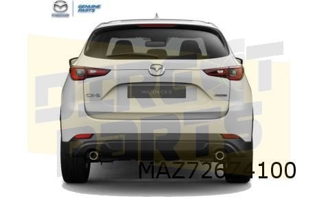 Mazda CX-5 (10/21-) achterbumper onderspoiler (zwart) Origin, Gebruikt, -, -, Ophalen of Verzenden