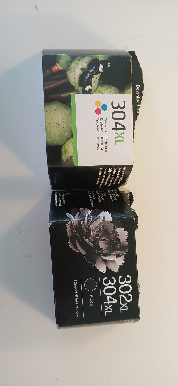 HP 304XL Inktcartridges - Zwart en Kleur (Nieuw), Ophalen, Nieuw, Cartridge, HP