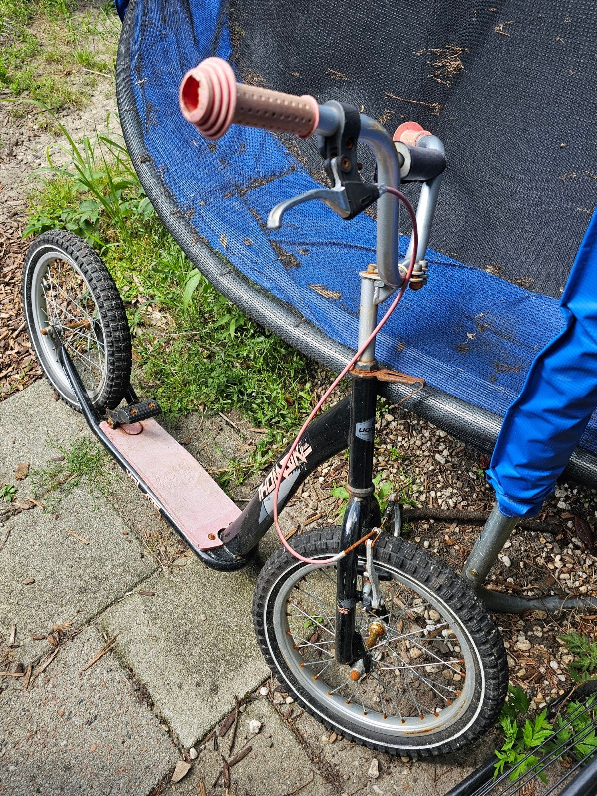 Step opknapper met goede banden, Fietsen en Brommers, Ophalen, Gebruikt, Gewone step