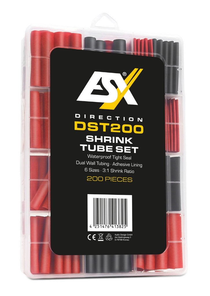 ESX DST200 Shrinking Tube Set / Krimpkous, Audio Design, Nieuw, Am Breilingsweg 3, 76709 Kronau, Duitsland, Ophalen of Verzenden