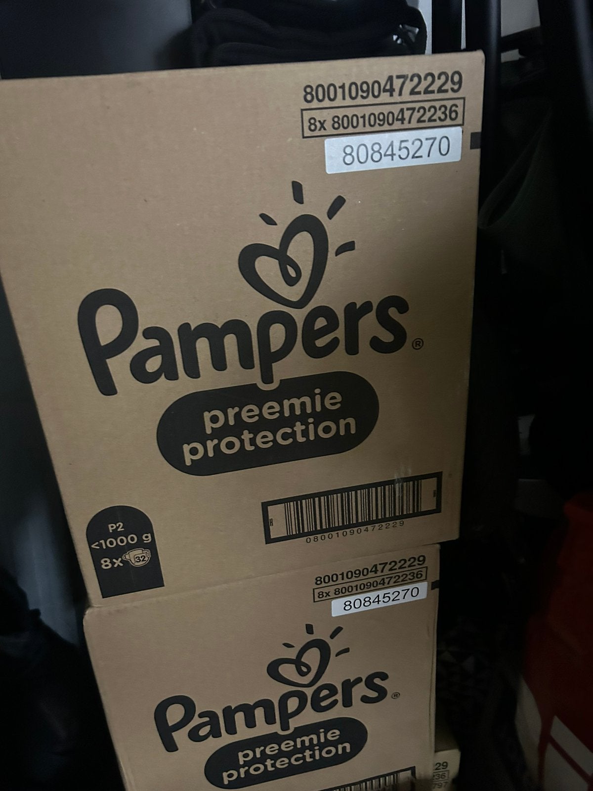Pampers luiers prematuur babys P2 6 dozen gratis op te halen, Ophalen of Verzenden