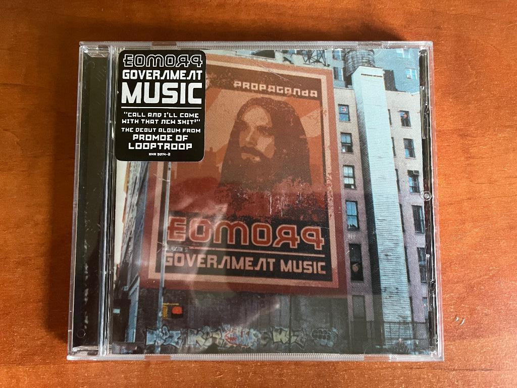 Promoe-Government Music, Verzenden, 2000 tot heden, Zo goed als nieuw