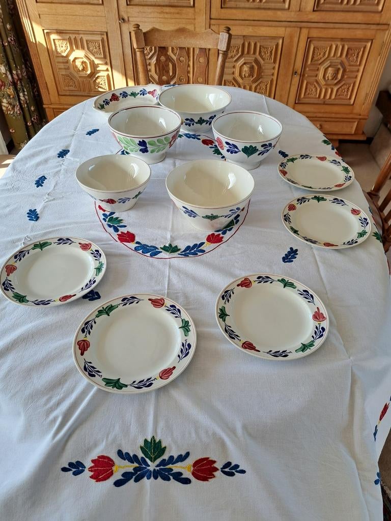 Diverse Boerenbond servies, Ophalen, Porselein, Overige stijlen, Bord(en)
