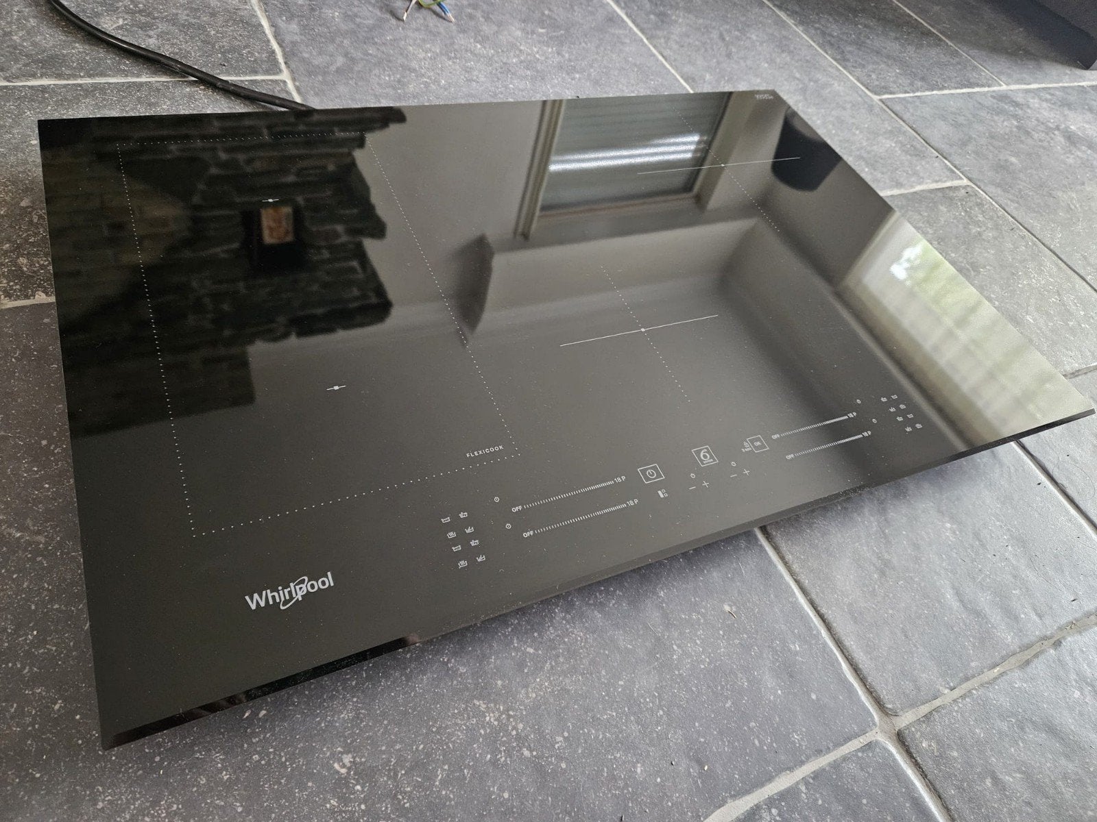 Whirlpool WL S3377 BF Inductiekookplaat Nieuw!, Ophalen, Nieuw, 4 kookzones, Inbouw