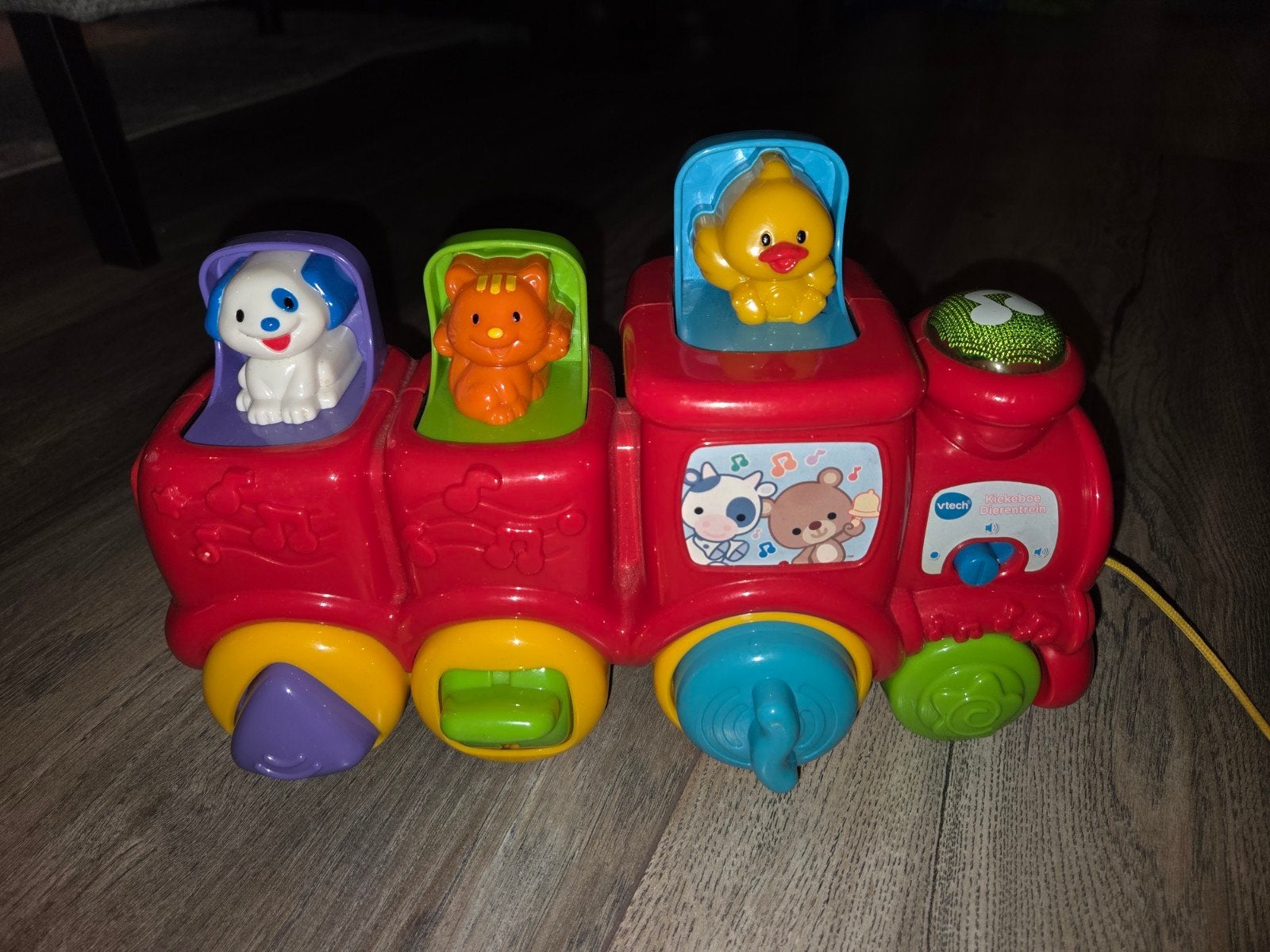 VTech Baby Dierentrein met licht en geluid, Ophalen, Gebruikt, Overige typen, Met licht