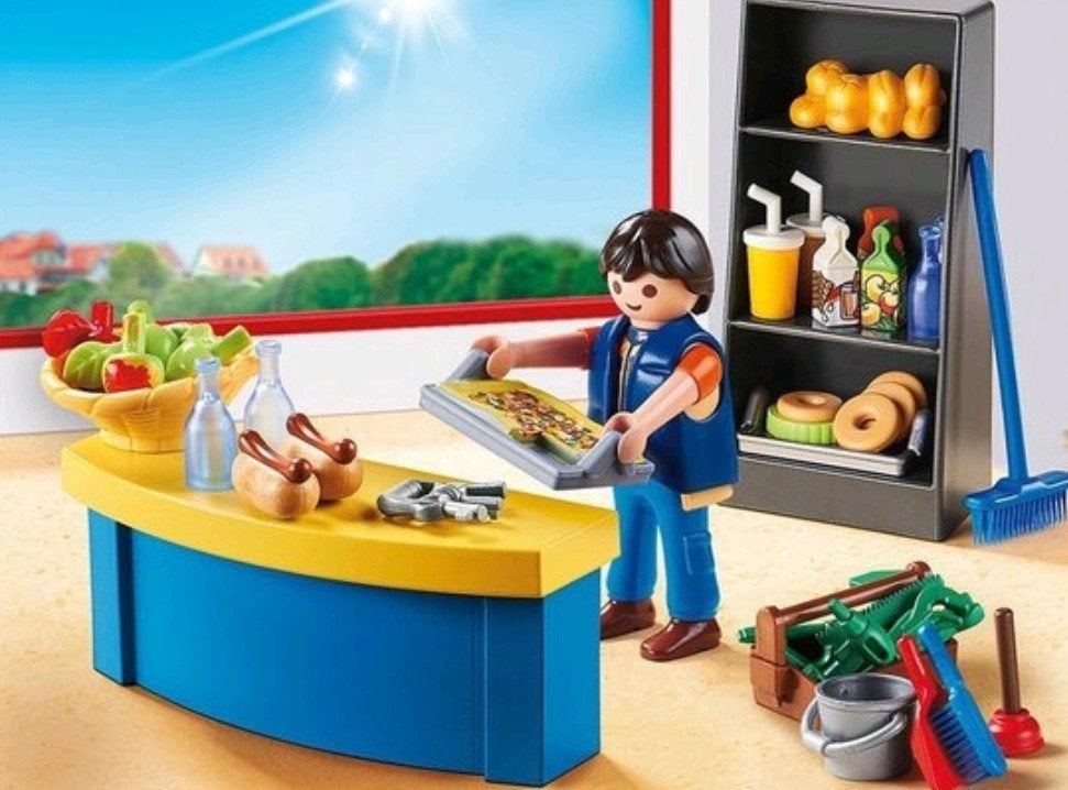 Playmobil setje 9457 Schoolconcierge, Ophalen of Verzenden, Zo goed als nieuw