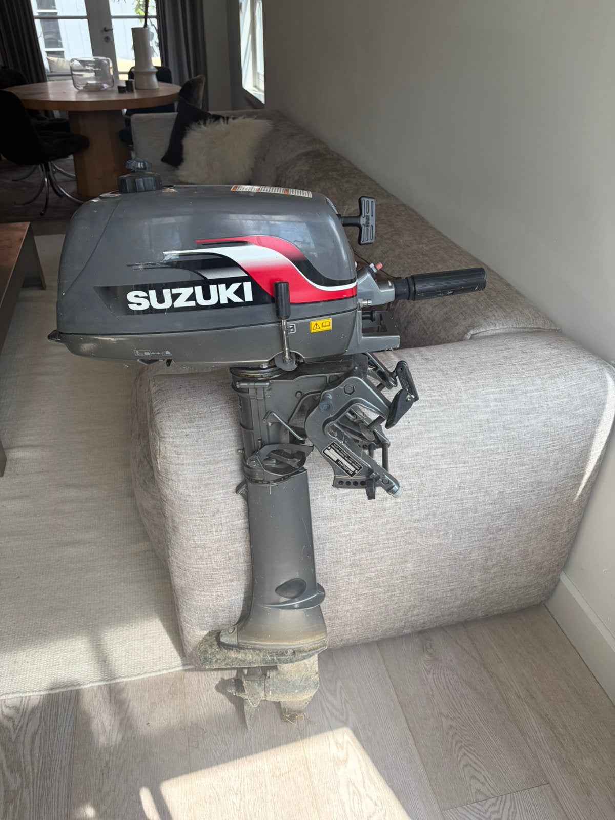 Suzuki Buitenboord motor / 4 PK / benzine / 2 takt, Watersport en Boten, Ophalen, Gebruikt, Minder dan 5 pk, Buitenboordmotor