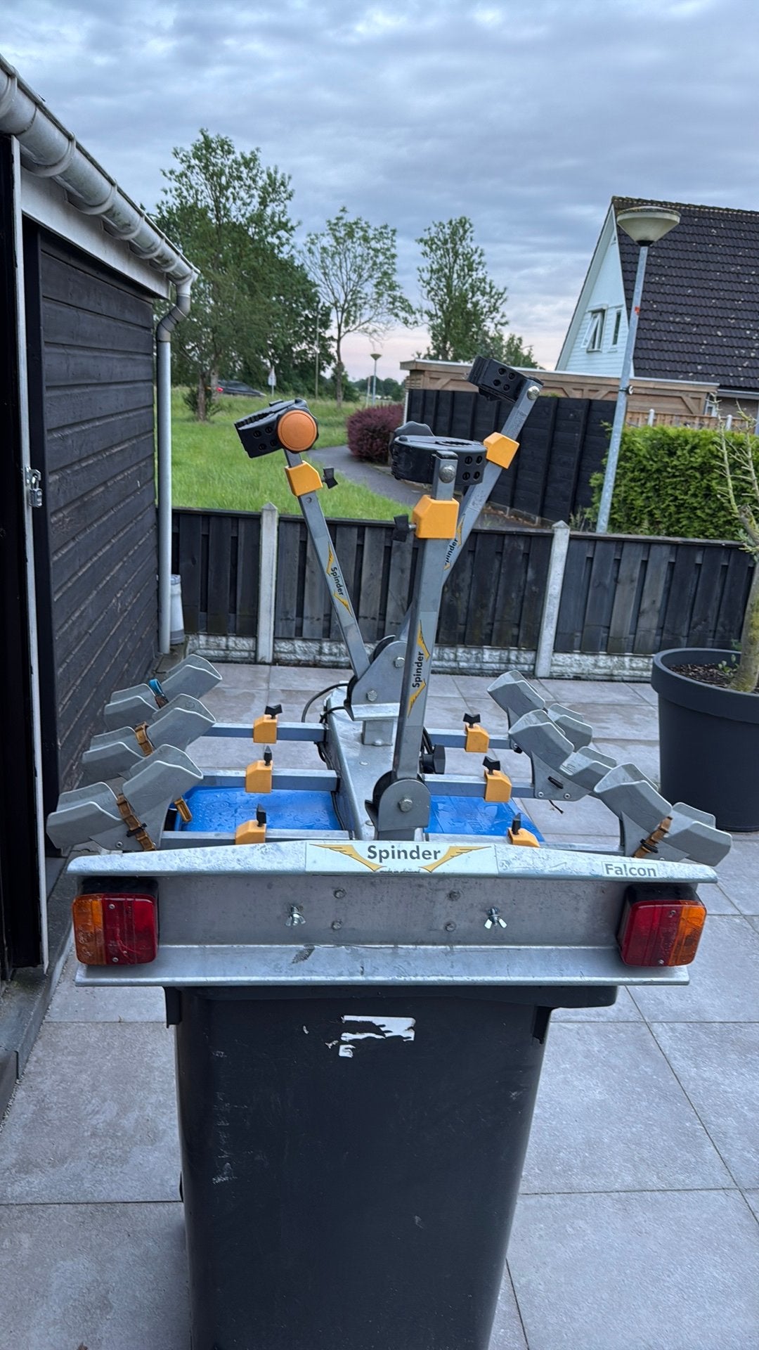 Spinder voor 3 fietsen., Ophalen of Verzenden, Trekhaakdrager