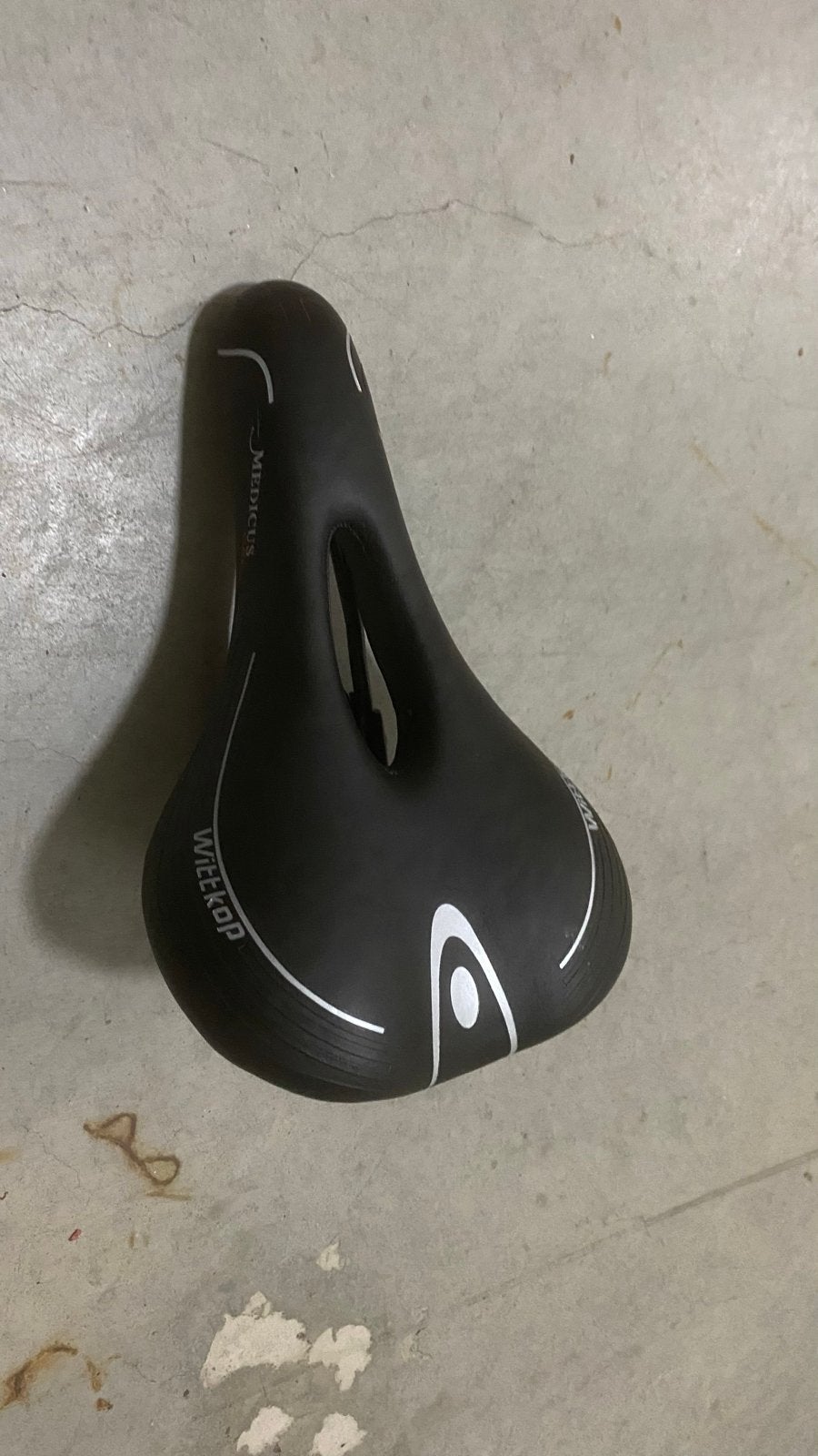 Wittkop Medicus Gel fietszadel - Zo goed als nieuw, Fietsen en Brommers, Kunststof, Ophalen of Verzenden, Zo goed als nieuw, Zadel