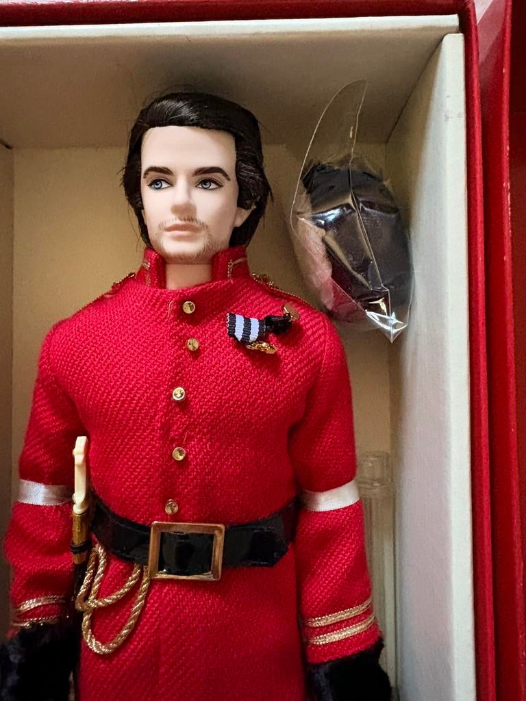 Nrfb silkstone nicolai ken russian barbie, Verzamelen, Ophalen of Verzenden, Zo goed als nieuw, Fashion Doll