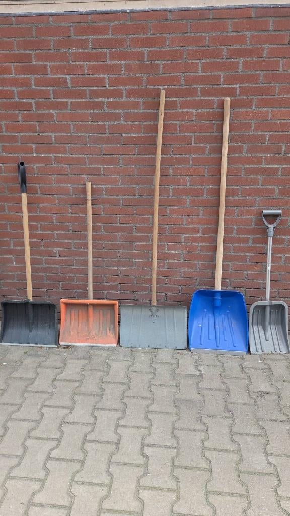 sneeuwscheppen, Ophalen, Gebruikt